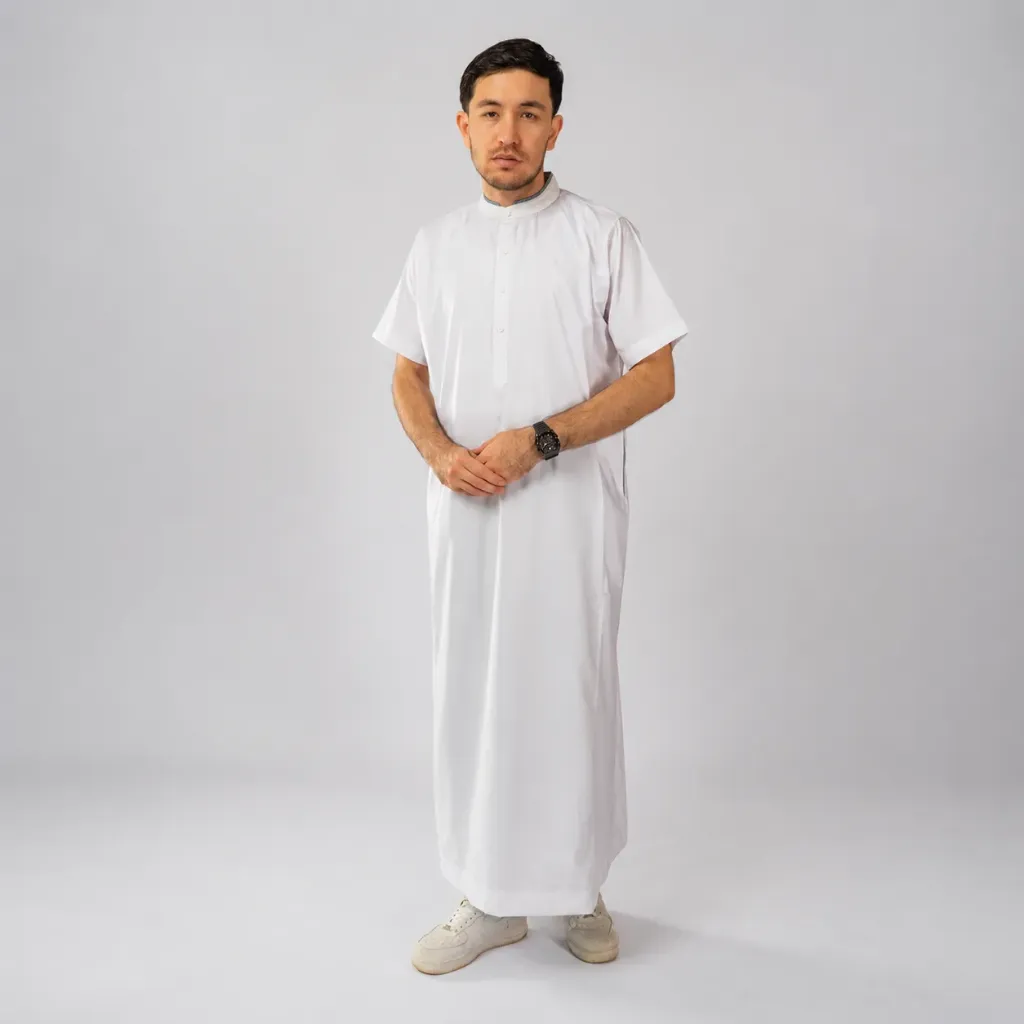 Jubah Zamir White