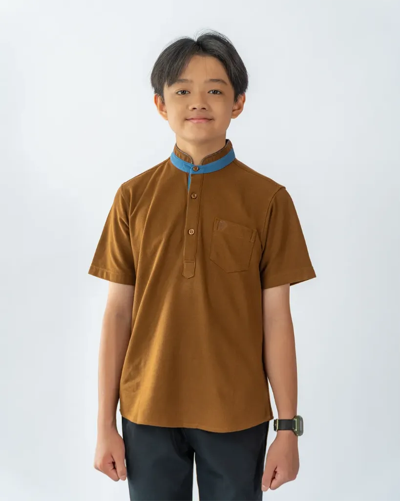 Kurta Faiq Brown Kids