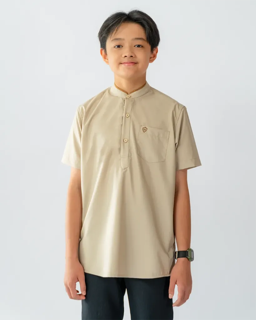 Kurta Ammar Brown Kids