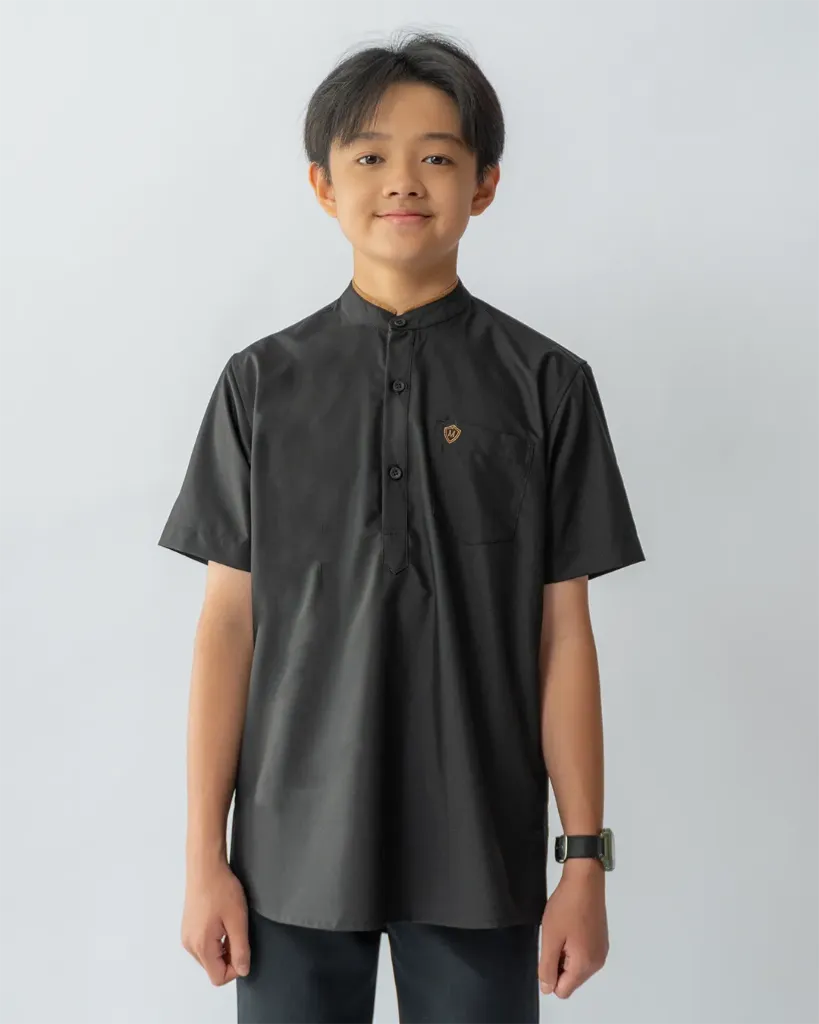 Kurta Ammar Black Kids