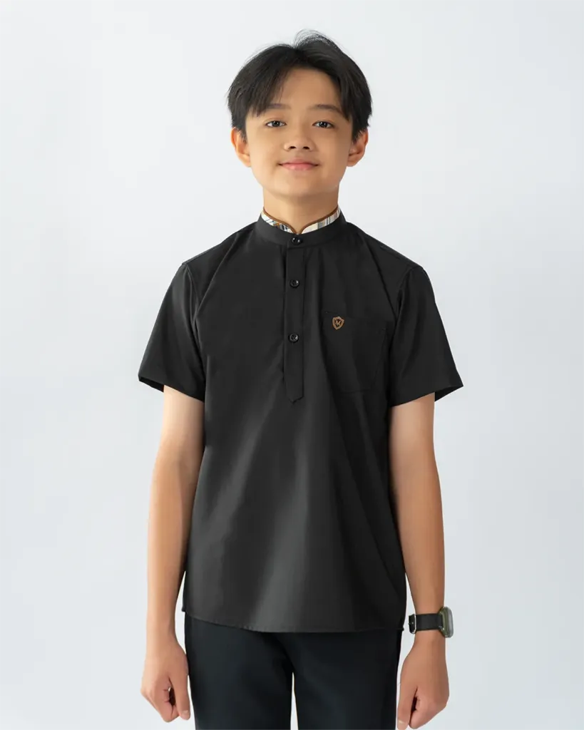 Kurta Syuhada Black Kids