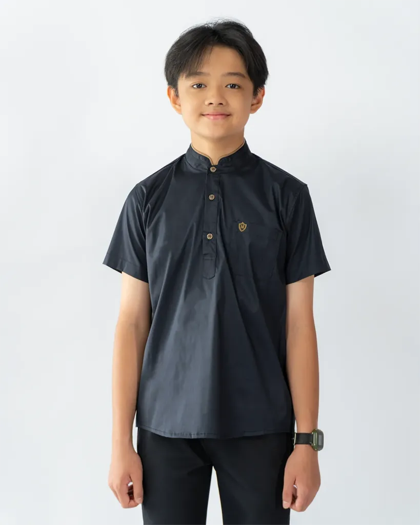 Kurta Doha Navy Kids