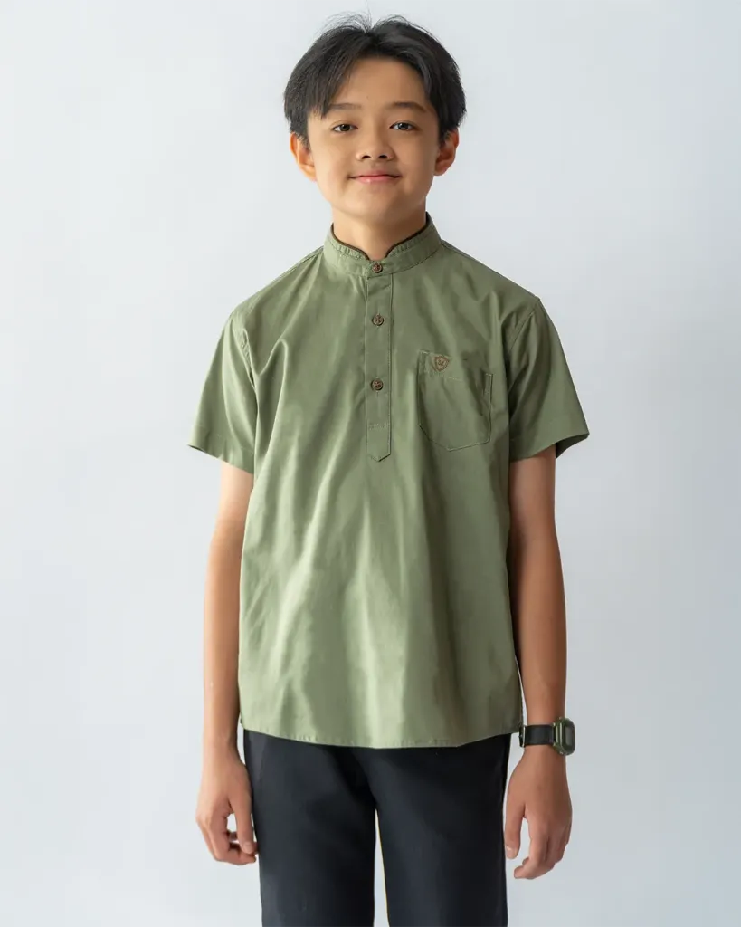 Kurta Doha Army Kids